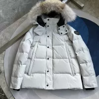 Cheap Canada Goose Down Feather Coat Long Sleeved For Men #1366612 Replica Wholesale [$160.00 USD] [ITEM#1366612] on Replica Canada Goose Down Feather Coat