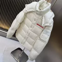 Cheap Prada Down Feather Coat Long Sleeved For Men #1366647 Replica Wholesale [$225.00 USD] [ITEM#1366647] on Replica Prada Down Feather Coat