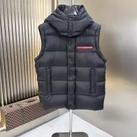 Cheap Prada Down Feather Coat Long Sleeved For Men #1366649 Replica Wholesale [$225.00 USD] [ITEM#1366649] on Replica Prada Down Feather Coat