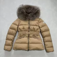 Cheap Moncler Down Feather Coat Long Sleeved For Women #1366760 Replica Wholesale [$192.00 USD] [ITEM#1366760] on Replica Moncler Down Feather Coat