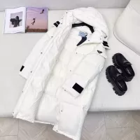 Cheap Prada Down Feather Coat Long Sleeved For Women #1366765 Replica Wholesale [$257.85 USD] [ITEM#1366765] on Replica Prada Down Feather Coat