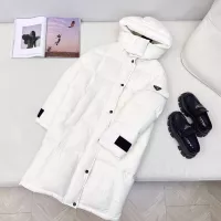 Cheap Prada Down Feather Coat Long Sleeved For Women #1366765 Replica Wholesale [$257.85 USD] [ITEM#1366765] on Replica Prada Down Feather Coat