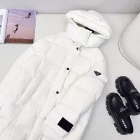 Cheap Prada Down Feather Coat Long Sleeved For Women #1366765 Replica Wholesale [$257.85 USD] [ITEM#1366765] on Replica Prada Down Feather Coat