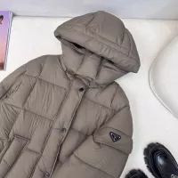 Cheap Prada Down Feather Coat Long Sleeved For Women #1366766 Replica Wholesale [$257.85 USD] [ITEM#1366766] on Replica Prada Down Feather Coat