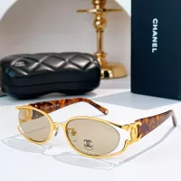 Cheap Chanel AAA Quality Sunglasses #1366893 Replica Wholesale [$60.00 USD] [ITEM#1366893] on Replica Chanel AAA Quality Sunglasses