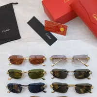 Cheap Cartier AAA Quality Sunglassess #1366965 Replica Wholesale [$64.00 USD] [ITEM#1366965] on Replica Cartier AAA Quality Sunglassess