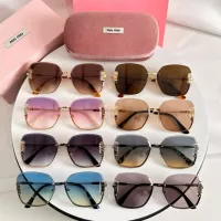 Cheap MIU MIU AAA Quality Sunglasses #1367078 Replica Wholesale [$60.00 USD] [ITEM#1367078] on Replica MIU MIU AAA Sunglasses