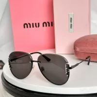 Cheap MIU MIU AAA Quality Sunglasses #1367089 Replica Wholesale [$60.00 USD] [ITEM#1367089] on Replica MIU MIU AAA Sunglasses