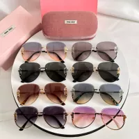 Cheap MIU MIU AAA Quality Sunglasses #1367090 Replica Wholesale [$60.00 USD] [ITEM#1367090] on Replica MIU MIU AAA Sunglasses