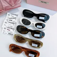 Cheap MIU MIU AAA Quality Sunglasses #1367094 Replica Wholesale [$64.00 USD] [ITEM#1367094] on Replica MIU MIU AAA Sunglasses