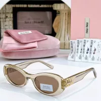 Cheap MIU MIU AAA Quality Sunglasses #1367095 Replica Wholesale [$64.00 USD] [ITEM#1367095] on Replica MIU MIU AAA Sunglasses