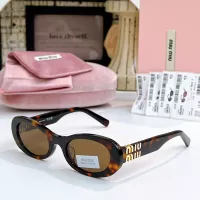 Cheap MIU MIU AAA Quality Sunglasses #1367097 Replica Wholesale [$64.00 USD] [ITEM#1367097] on Replica MIU MIU AAA Sunglasses
