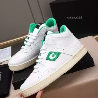 Cheap Coach High Tops Shoes For Men #1367259 Replica Wholesale [$85.00 USD] [ITEM#1367259] on Replica Coach High Tops Shoes
