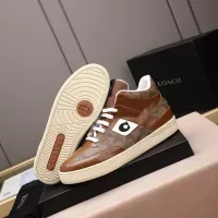 Cheap Coach High Tops Shoes For Men #1367260 Replica Wholesale [$85.00 USD] [ITEM#1367260] on Replica Coach High Tops Shoes