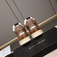 Cheap Coach High Tops Shoes For Men #1367260 Replica Wholesale [$85.00 USD] [ITEM#1367260] on Replica Coach High Tops Shoes