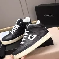 Cheap Coach High Tops Shoes For Men #1367261 Replica Wholesale [$85.00 USD] [ITEM#1367261] on Replica Coach High Tops Shoes