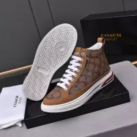 Cheap Coach High Tops Shoes For Men #1367262 Replica Wholesale [$85.00 USD] [ITEM#1367262] on Replica Coach High Tops Shoes