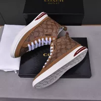 Cheap Coach High Tops Shoes For Men #1367262 Replica Wholesale [$85.00 USD] [ITEM#1367262] on Replica Coach High Tops Shoes