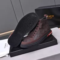 Cheap Coach High Tops Shoes For Men #1367263 Replica Wholesale [$85.00 USD] [ITEM#1367263] on Replica Coach High Tops Shoes