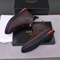 Cheap Coach High Tops Shoes For Men #1367263 Replica Wholesale [$85.00 USD] [ITEM#1367263] on Replica Coach High Tops Shoes