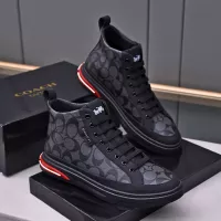 Cheap Coach High Tops Shoes For Men #1367264 Replica Wholesale [$85.00 USD] [ITEM#1367264] on Replica Coach High Tops Shoes