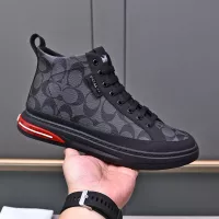 Cheap Coach High Tops Shoes For Men #1367264 Replica Wholesale [$85.00 USD] [ITEM#1367264] on Replica Coach High Tops Shoes