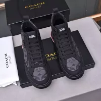 Cheap Coach High Tops Shoes For Men #1367264 Replica Wholesale [$85.00 USD] [ITEM#1367264] on Replica Coach High Tops Shoes