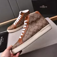 Cheap Coach High Tops Shoes For Men #1367265 Replica Wholesale [$88.00 USD] [ITEM#1367265] on Replica Coach High Tops Shoes