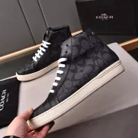 Cheap Coach High Tops Shoes For Men #1367266 Replica Wholesale [$88.00 USD] [ITEM#1367266] on Replica Coach High Tops Shoes
