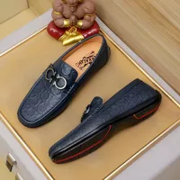 Cheap Salvatore Ferragamo Leather Shoes For Men #1367299 Replica Wholesale [$72.00 USD] [ITEM#1367299] on Replica Salvatore Ferragamo Leather Shoes