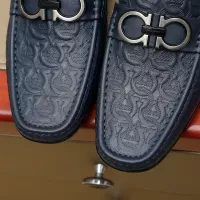 Cheap Salvatore Ferragamo Leather Shoes For Men #1367299 Replica Wholesale [$72.00 USD] [ITEM#1367299] on Replica Salvatore Ferragamo Leather Shoes