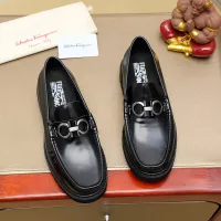 Cheap Salvatore Ferragamo Leather Shoes For Men #1367302 Replica Wholesale [$96.00 USD] [ITEM#1367302] on Replica Salvatore Ferragamo Leather Shoes