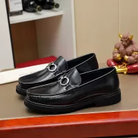 Cheap Salvatore Ferragamo Leather Shoes For Men #1367302 Replica Wholesale [$96.00 USD] [ITEM#1367302] on Replica Salvatore Ferragamo Leather Shoes