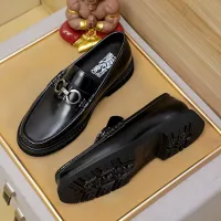 Cheap Salvatore Ferragamo Leather Shoes For Men #1367302 Replica Wholesale [$96.00 USD] [ITEM#1367302] on Replica Salvatore Ferragamo Leather Shoes