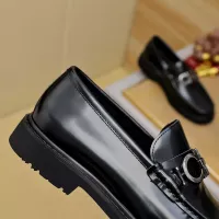 Cheap Salvatore Ferragamo Leather Shoes For Men #1367302 Replica Wholesale [$96.00 USD] [ITEM#1367302] on Replica Salvatore Ferragamo Leather Shoes