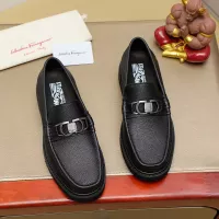 Cheap Salvatore Ferragamo Leather Shoes For Men #1367303 Replica Wholesale [$96.00 USD] [ITEM#1367303] on Replica Salvatore Ferragamo Leather Shoes