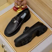 Cheap Salvatore Ferragamo Leather Shoes For Men #1367303 Replica Wholesale [$96.00 USD] [ITEM#1367303] on Replica Salvatore Ferragamo Leather Shoes