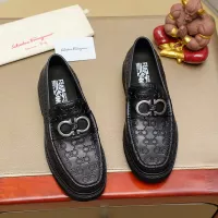 Cheap Salvatore Ferragamo Leather Shoes For Men #1367305 Replica Wholesale [$96.00 USD] [ITEM#1367305] on Replica Salvatore Ferragamo Leather Shoes