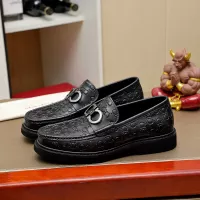 Cheap Salvatore Ferragamo Leather Shoes For Men #1367305 Replica Wholesale [$96.00 USD] [ITEM#1367305] on Replica Salvatore Ferragamo Leather Shoes