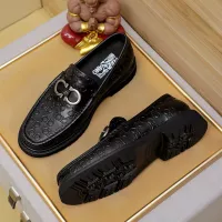 Cheap Salvatore Ferragamo Leather Shoes For Men #1367305 Replica Wholesale [$96.00 USD] [ITEM#1367305] on Replica Salvatore Ferragamo Leather Shoes