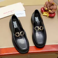 Cheap Salvatore Ferragamo Leather Shoes For Men #1367307 Replica Wholesale [$96.00 USD] [ITEM#1367307] on Replica Salvatore Ferragamo Leather Shoes