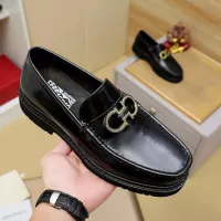 Cheap Salvatore Ferragamo Leather Shoes For Men #1367308 Replica Wholesale [$96.00 USD] [ITEM#1367308] on Replica Salvatore Ferragamo Leather Shoes
