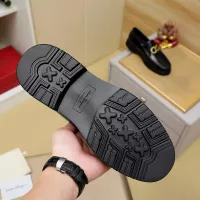 Cheap Salvatore Ferragamo Leather Shoes For Men #1367308 Replica Wholesale [$96.00 USD] [ITEM#1367308] on Replica Salvatore Ferragamo Leather Shoes