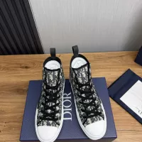 Cheap Christian Dior High Top Shoes For Men #1367531 Replica Wholesale [$100.00 USD] [ITEM#1367531] on Replica Christian Dior High Top Shoes