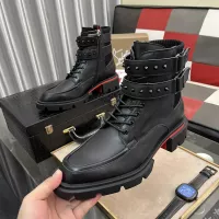 Cheap Christian Louboutin Boots For Men #1367539 Replica Wholesale [$155.00 USD] [ITEM#1367539] on Replica Christian Louboutin Boots