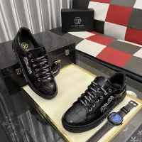 Cheap Philipp Plein PP Casual Shoes For Men #1367549 Replica Wholesale [$80.00 USD] [ITEM#1367549] on Replica Philipp Plein PP Casual Shoes