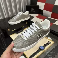 Cheap Philipp Plein PP Casual Shoes For Men #1367552 Replica Wholesale [$80.00 USD] [ITEM#1367552] on Replica Philipp Plein PP Casual Shoes