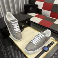 Cheap Philipp Plein PP Casual Shoes For Men #1367552 Replica Wholesale [$80.00 USD] [ITEM#1367552] on Replica Philipp Plein PP Casual Shoes