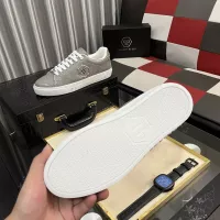 Cheap Philipp Plein PP Casual Shoes For Men #1367552 Replica Wholesale [$80.00 USD] [ITEM#1367552] on Replica Philipp Plein PP Casual Shoes