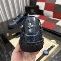 Cheap Philipp Plein PP Casual Shoes For Men #1367555 Replica Wholesale [$80.00 USD] [ITEM#1367555] on Replica Philipp Plein PP Casual Shoes